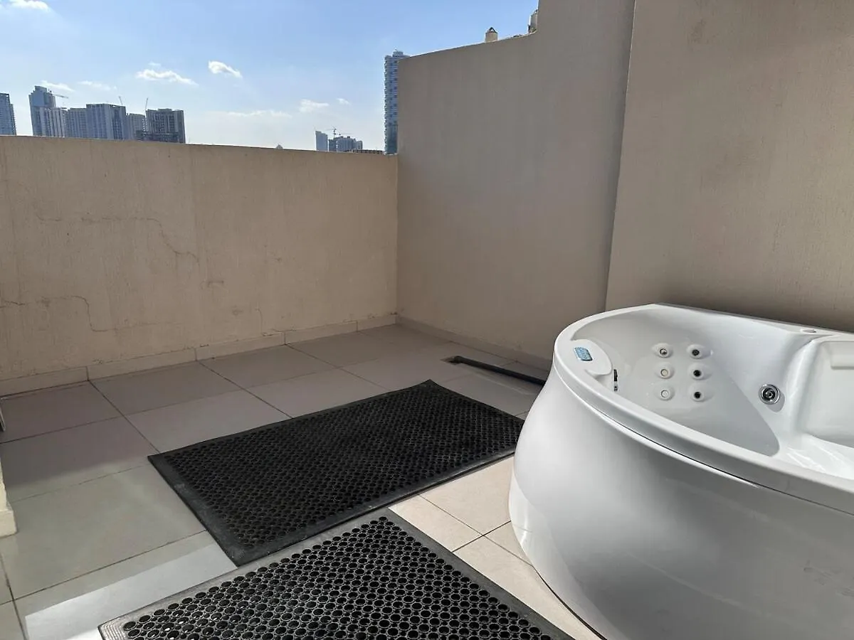 1 Bedroom Apartment With Private Jacuzzi May Residence Jvc Dubai 0*,